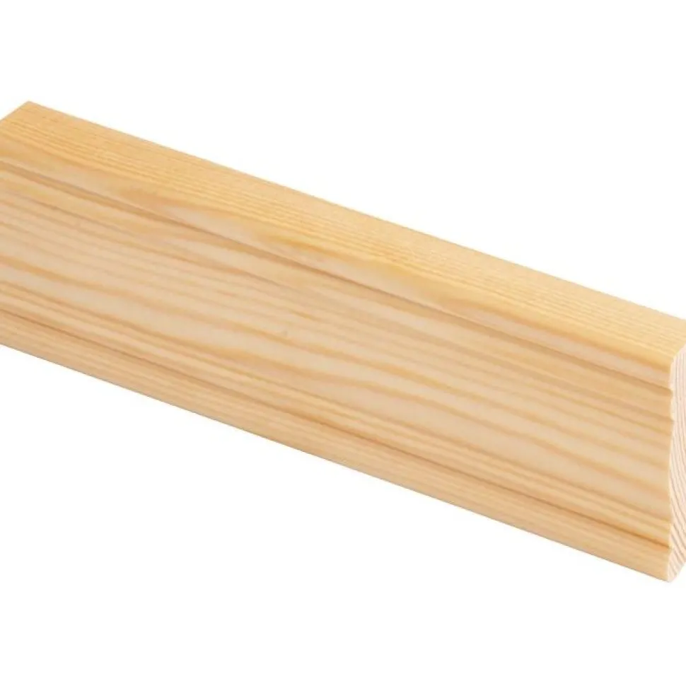 Jalkalista Maler Smart Aura 12x42x3300mm mänty puuvalmis