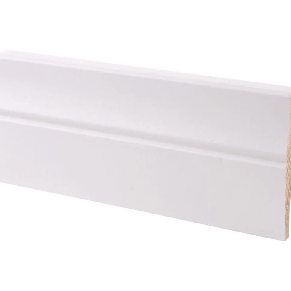 Jalkalista Maler Smart Piirto 16x70x3300mm mänty valkoinen