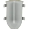Jalkalistan sisäkulma Progress Profiles Skirting 40 anodisoitu alumiini 2 kpl