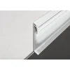 Jalkalista Progress Profiles Proskirting Giled 2m 80mm anodisoitu hopea