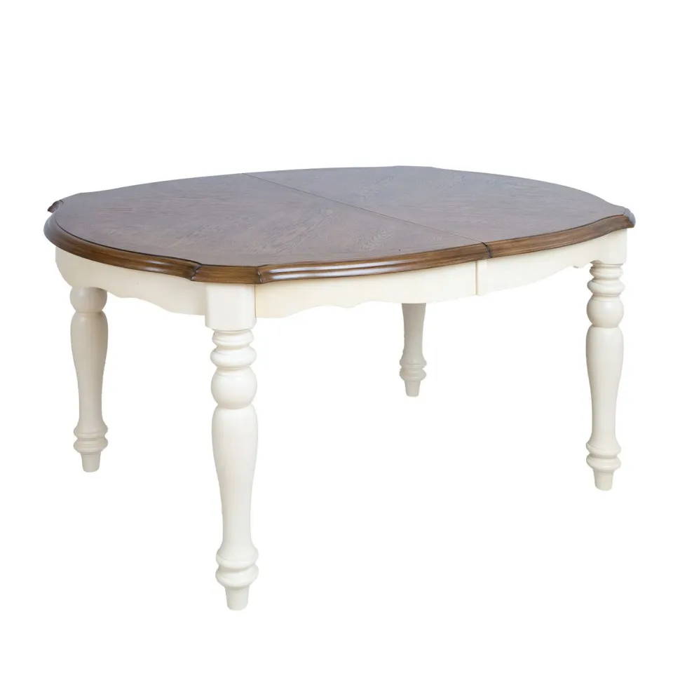 Jatkettava ruokapöytä Home4You Lily 137/182x106,5cm tammi