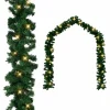 Jouluköynnös LED-valoilla, 10 m