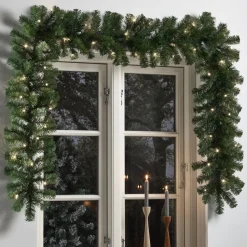 Jouluköynnös Nordic Winter 270cm LED-valoilla