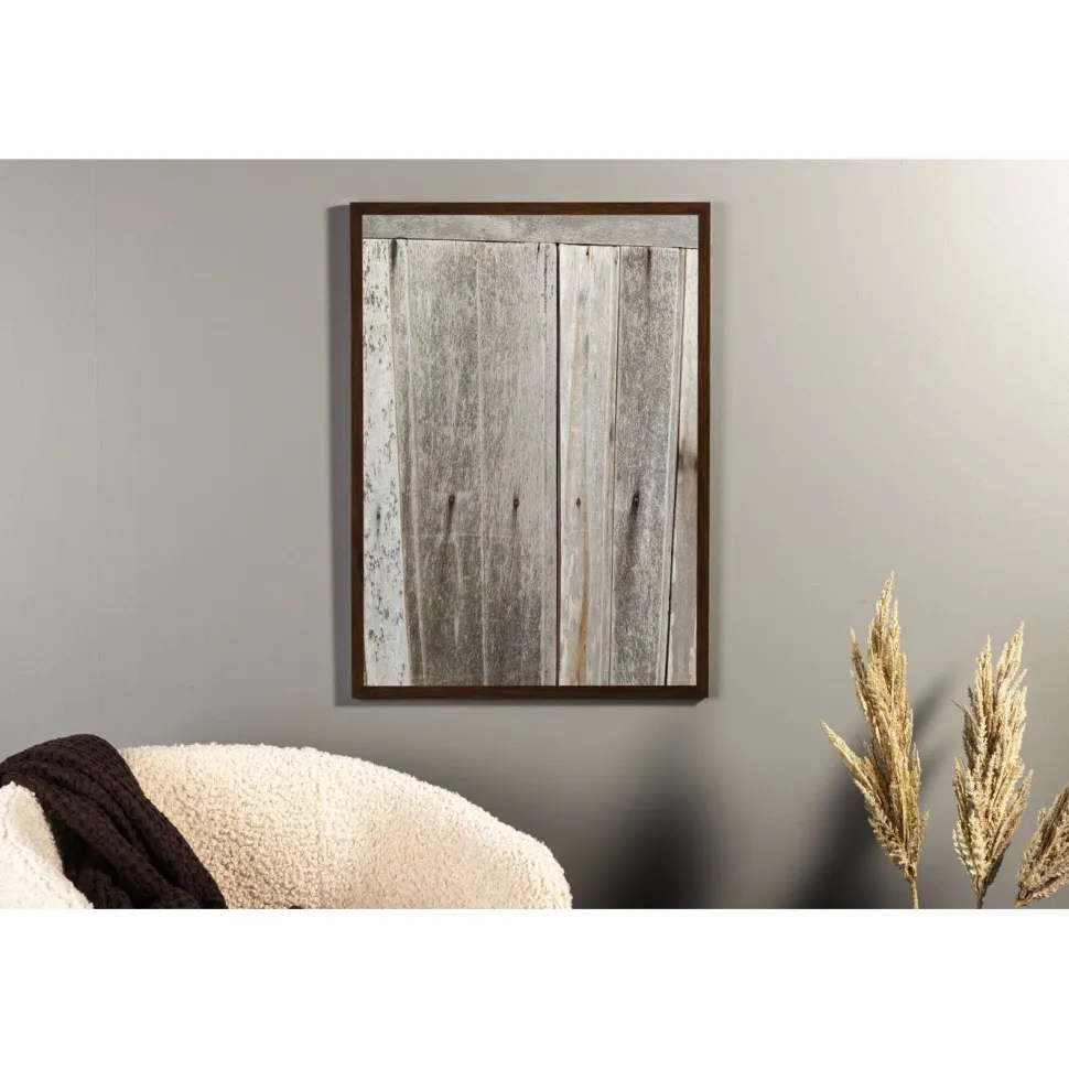 Juliste Venture Home Wooden wall, harmaa