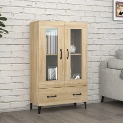 Kaappi 5 70x31x115 cm tekninen puu tammi