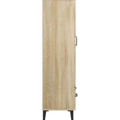 Kaappi 5 70x31x115 cm tekninen puu tammi