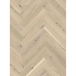 Kalanruotoparketti Boen Oak Pale White Vivo, mattalakattu, harjattu