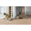 Kalanruotoparketti Boen Oak White Vivo, mattalakattu, harjattu