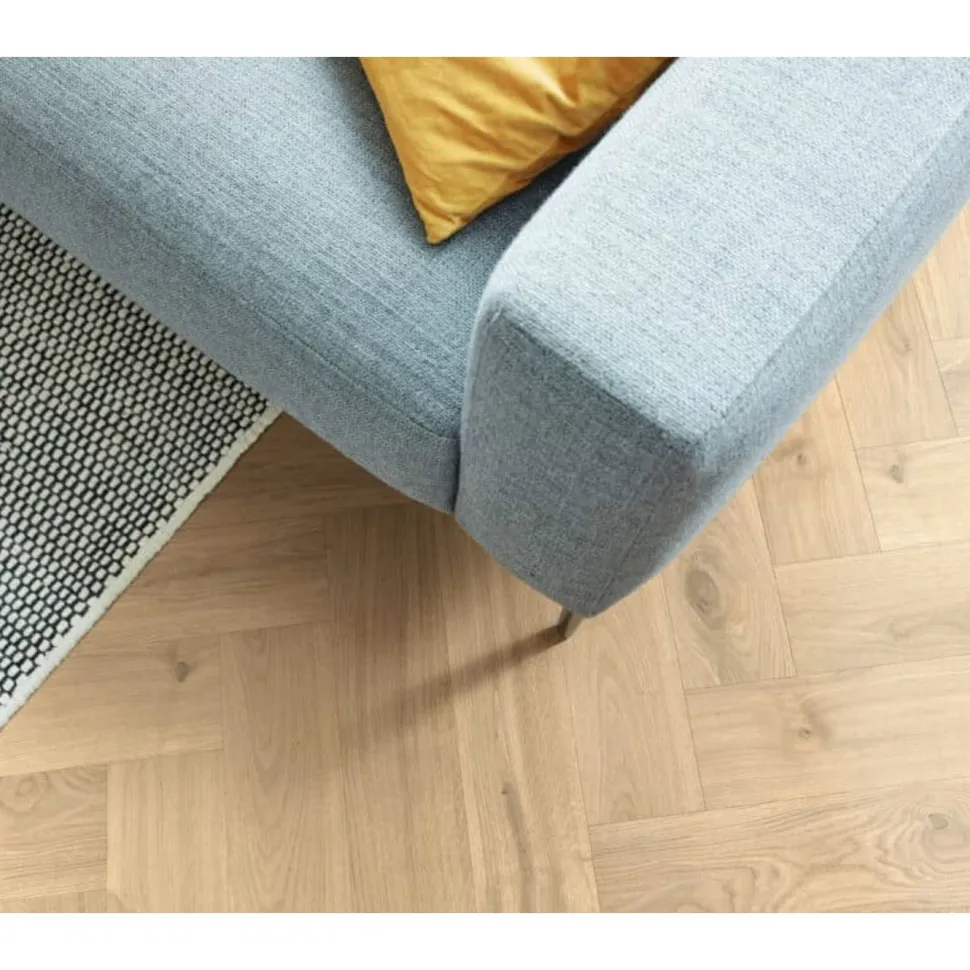 Kalanruotoparketti Meister PS500 Authentic Off-White Oak, ultramattalakattu, harjattu