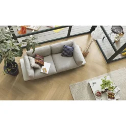 Kalanruotoparketti Meister PS500 Authentic Off-White Oak, ultramattalakattu, harjattu