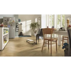 Kalanruotoparketti Meister PS500 Authentic Off-White Oak, ultramattalakattu, harjattu