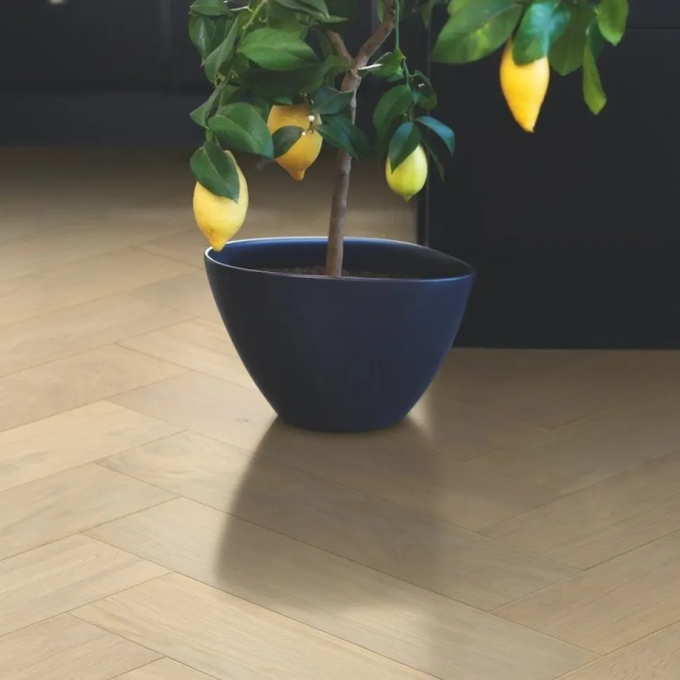 Kalanruotoparketti Pergo Saltholm Light Herringbone Oak, ekstramattalakattu