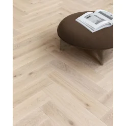 Kalanruotoparketti Tarkett Segno Tammi Lime Stone harjattu öljyvahattu oikea