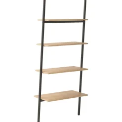 Kalteva hylly, 64x34x116-186cm, eri kokoja ja värejä