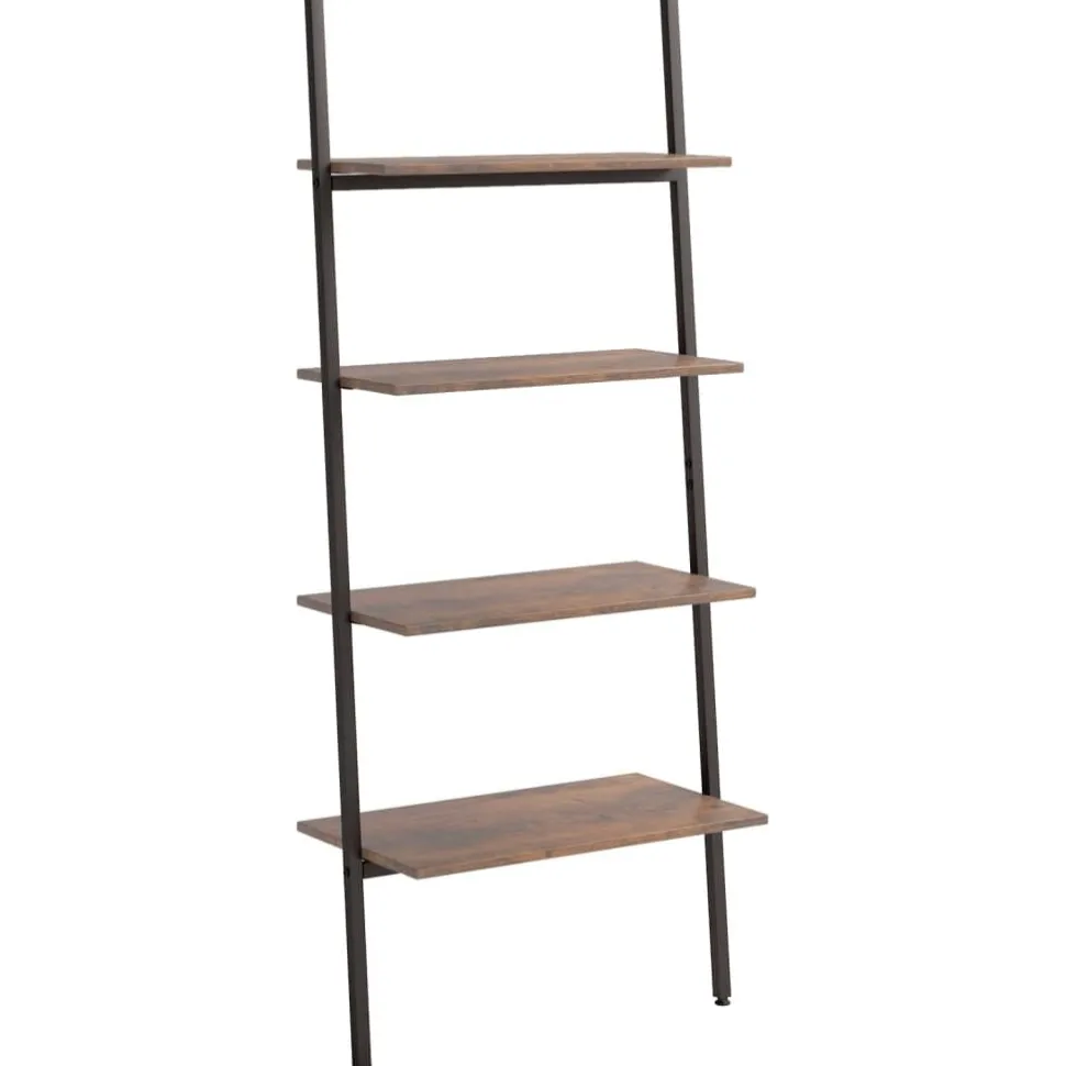 Kalteva hylly, 64x34x116-186cm, eri kokoja ja värejä