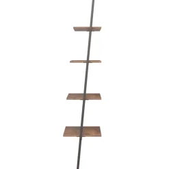 Kalteva hylly, 64x34x116-186cm, eri kokoja ja värejä