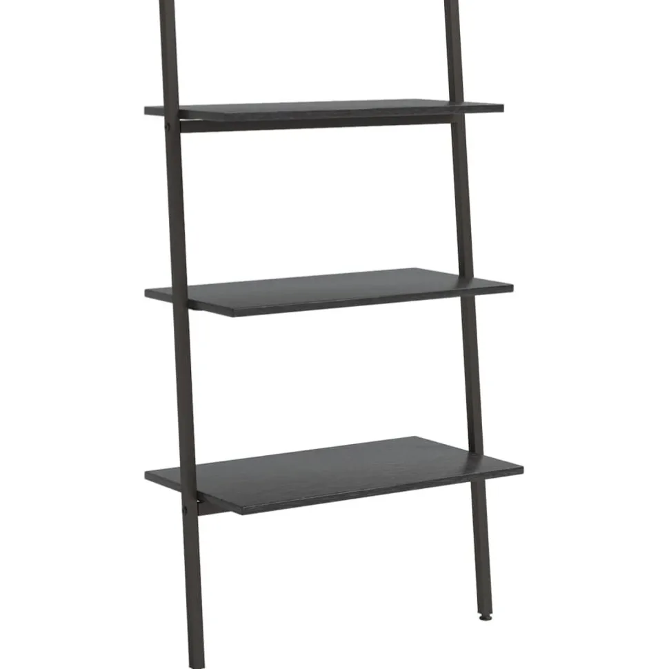 Kalteva hylly, 64x34x116-186cm, eri kokoja ja värejä