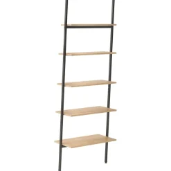 Kalteva hylly, 64x34x116-186cm, eri kokoja ja värejä