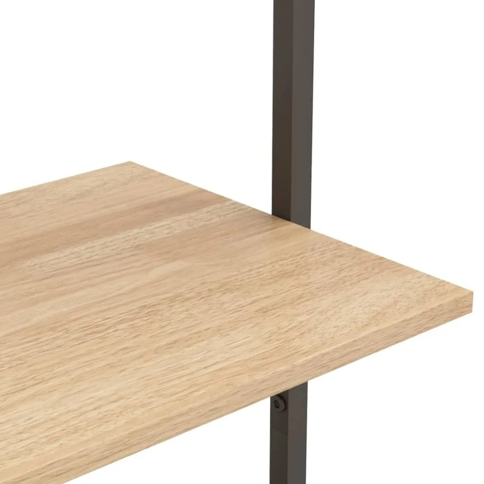 Kalteva hylly, 64x34x120-185cm, eri kokoja ja värejä