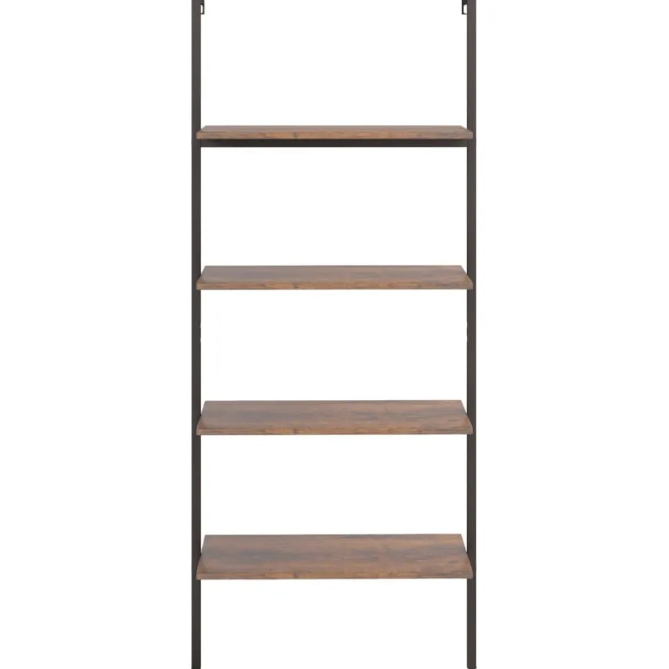 Kalteva hylly, 64x34x120-185cm, eri kokoja ja värejä
