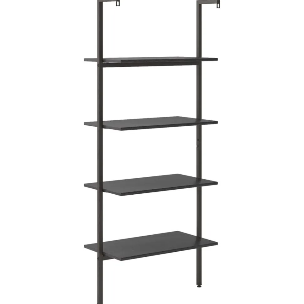 Kalteva hylly, 64x34x120-185cm, eri kokoja ja värejä