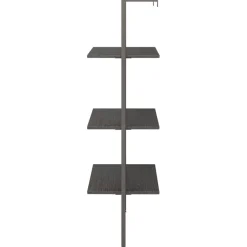 Kalteva hylly, 64x34x120-185cm, eri kokoja ja värejä