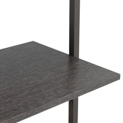 Kalteva hylly, 64x34x120-185cm, eri kokoja ja värejä