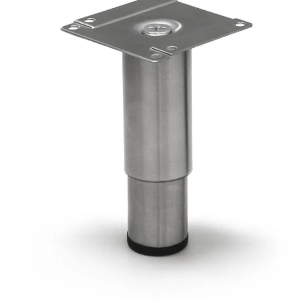 Kalustejalka Grip Rim 80-130 mm harjattu ruostumaton teräs