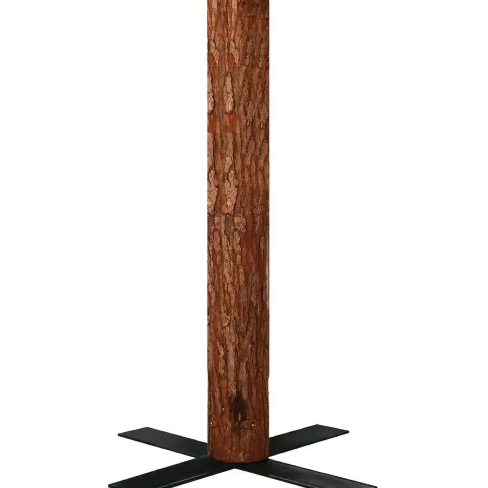 Kapea joulukuusi aidolla puulla ja lumella, vihreä, 180cm