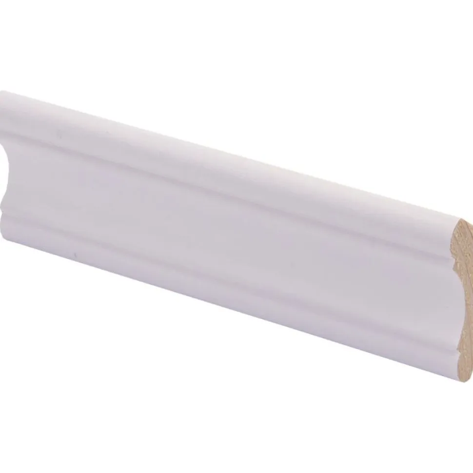 Kattolista Maler Aura 30x30x2700mm mänty lumi