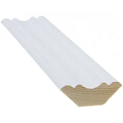 Kattolista Cent 14x40x3300 mm koriste mänty valkoinen