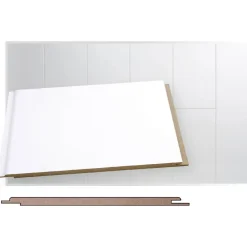 Kattopaneeli Maler Smart D2D STP-0, 6x160x2070mm, MDF, ympäripontattu, valkoinen