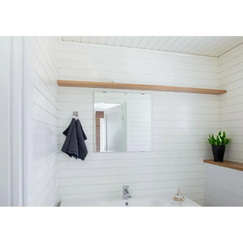 Kattopaneeli Siparila Kaste STS 13x95x2350 mm kosteisiin tiloihin valkoinen