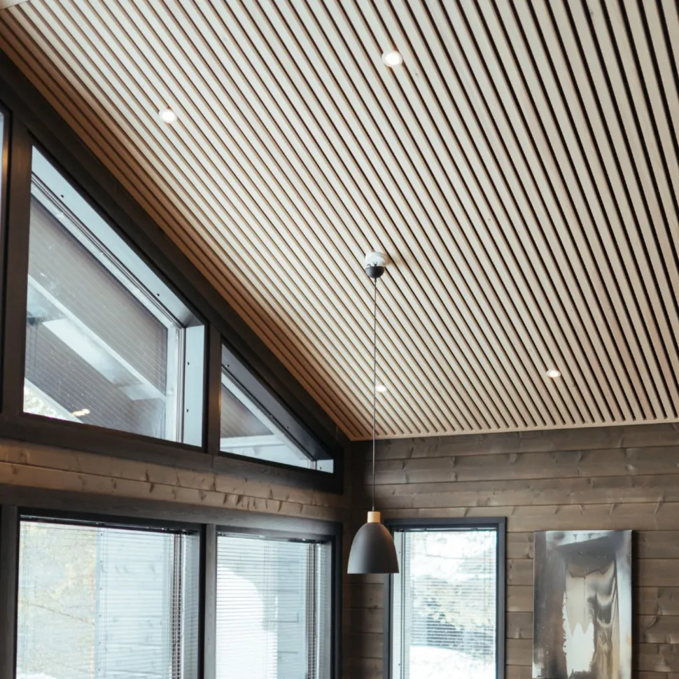 Kattorima/seinärima Cent 20x40x2400 mm mänty valkolakattu