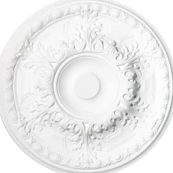 Kattorosetti Lundbergs Emilia 48cm valkoinen