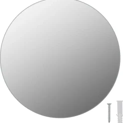 Kehyksetön peili pyöreä 30 cm lasi