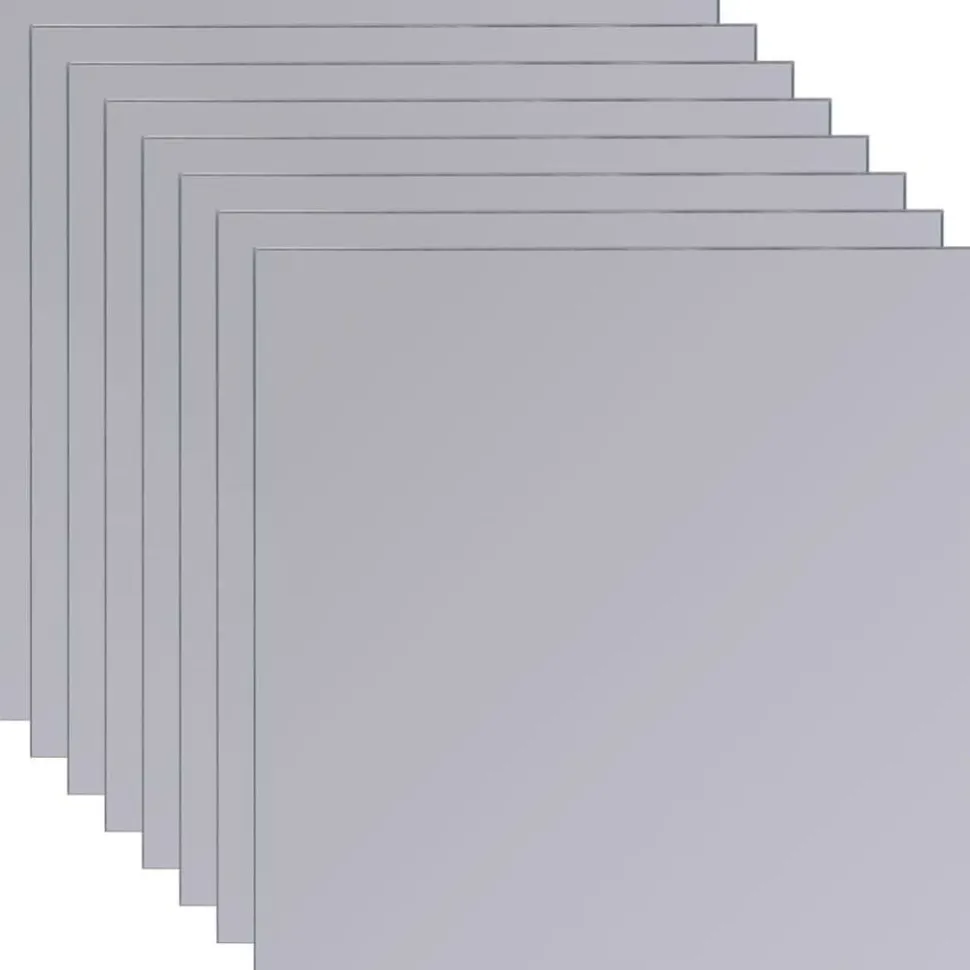 Kehyksettömät palapeilit lasi 8 kpl 20,5 cm