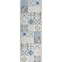 Keittiön pestävä lattiamatto mosaiikki 60x180 cm