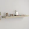Kelluva seinähylly tammi 90x23,5x3,8 cm mdf