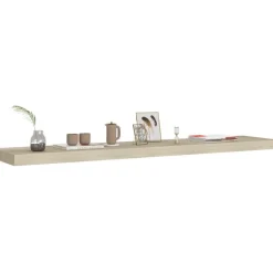 Kelluvat seinähyllyt 4 kpl tammi 120x23,5x3,8 cm mdf