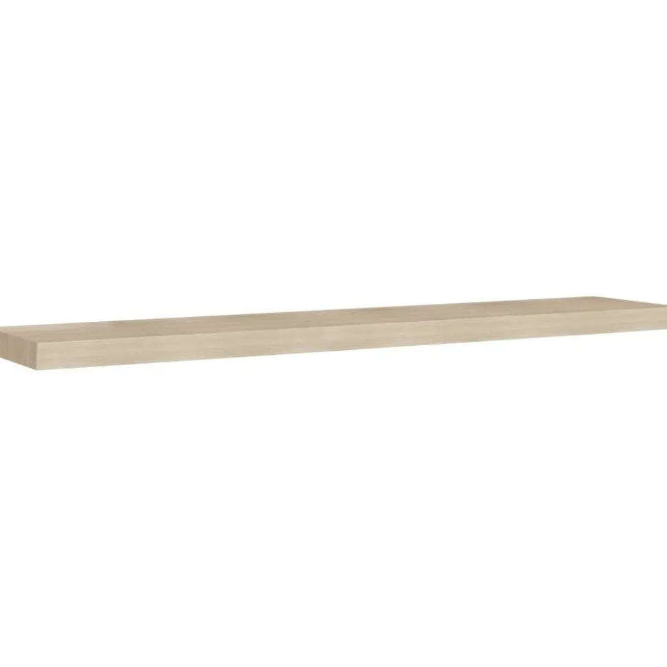 Kelluvat seinähyllyt 4 kpl tammi 120x23,5x3,8 cm mdf