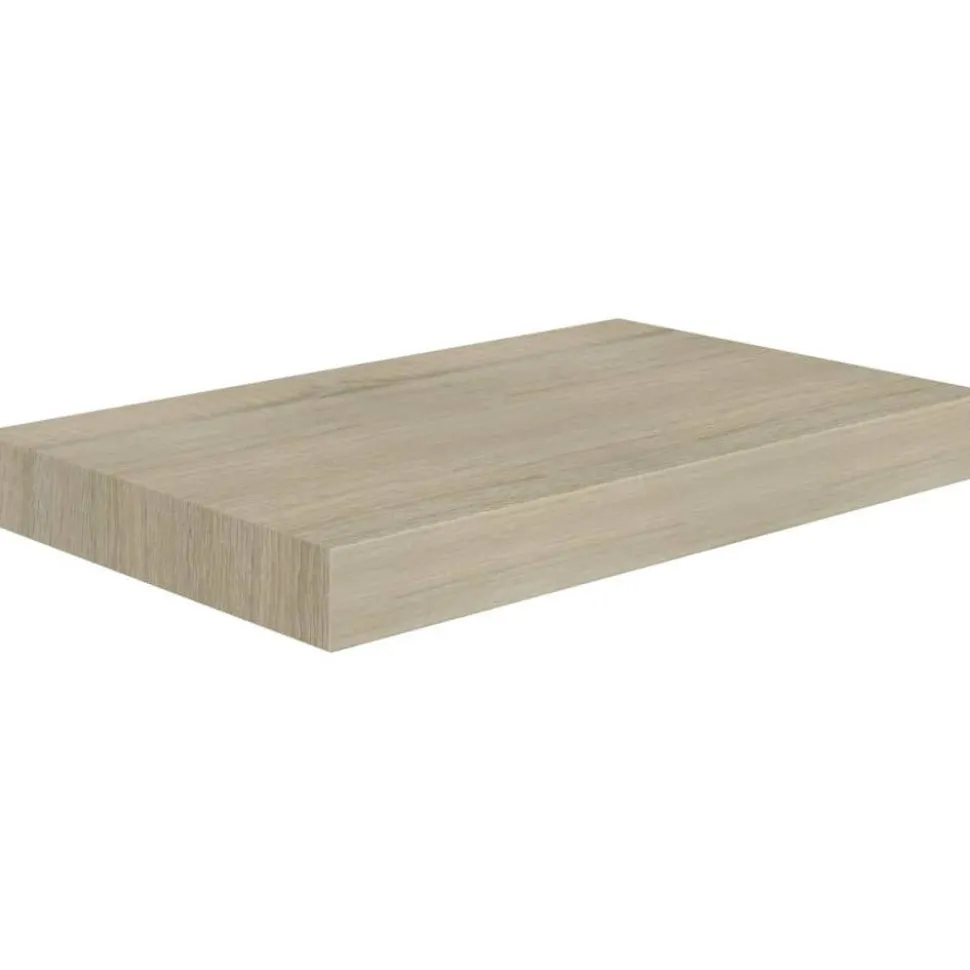 Kelluvat seinähyllyt 4 kpl tammi 40x23x3,8 cm mdf