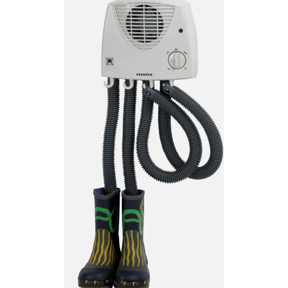 Kengänkuivain ajastimella Adax ST 12T 290W K 230x250 mm valkoinen