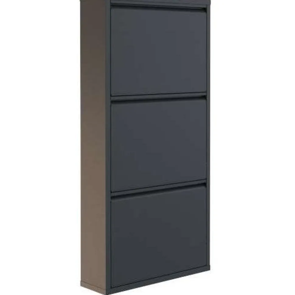 Kenkäkaappi Linento Furniture 3 Piece Metal, 50x103cm