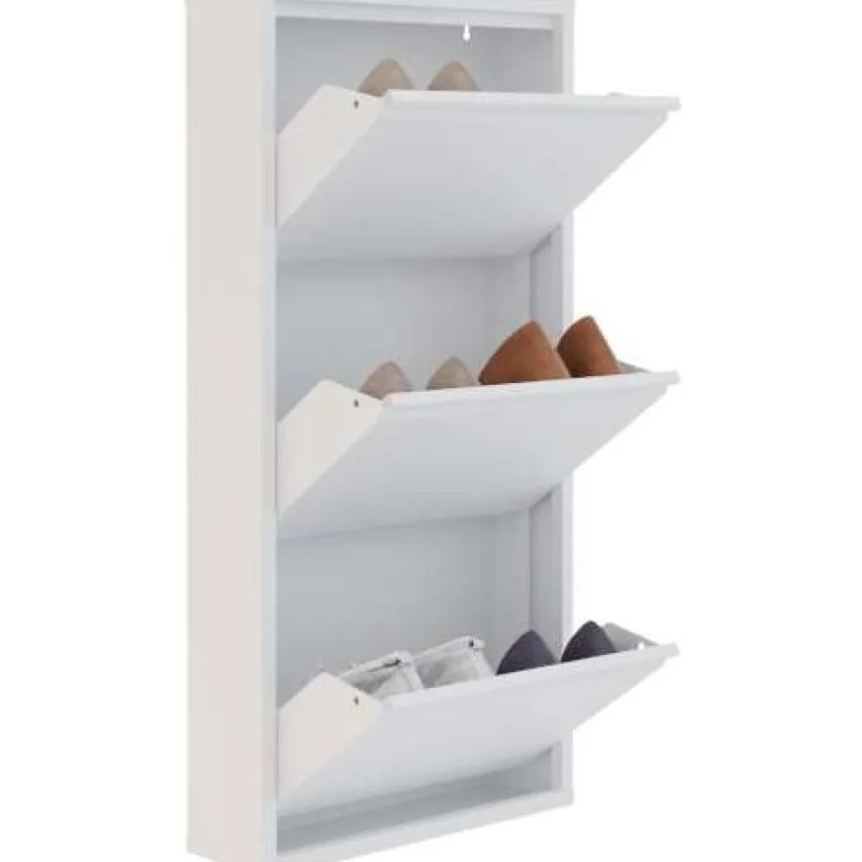 Kenkäkaappi Linento Furniture 3 Piece Metal, 50x103cm
