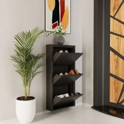 Kenkäkaappi Linento Furniture 3 Piece Metal, 50x103cm