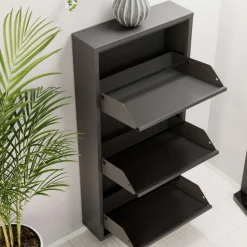 Kenkäkaappi Linento Furniture 3 Piece Metal, 50x103cm