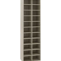 Kenkäkaappi sonoma-tammi 54x34x183 cm lastulevy