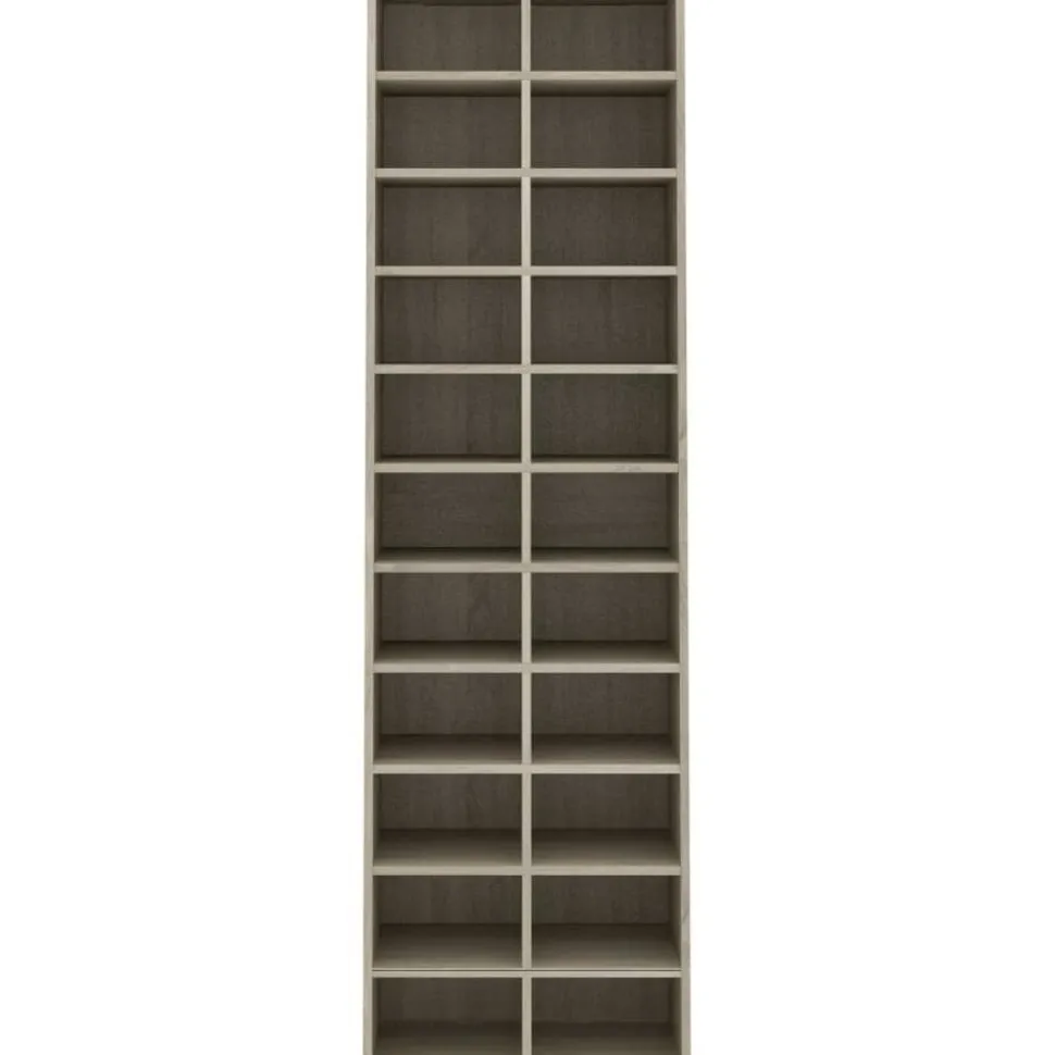 Kenkäkaappi sonoma-tammi 54x34x183 cm lastulevy