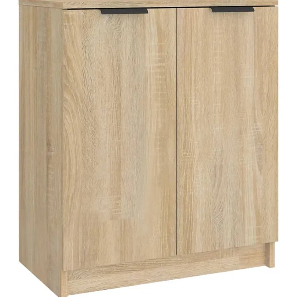 Kenkäkaappi Sonoma-tammi 59x35x70 cm tekninen puu (11424)